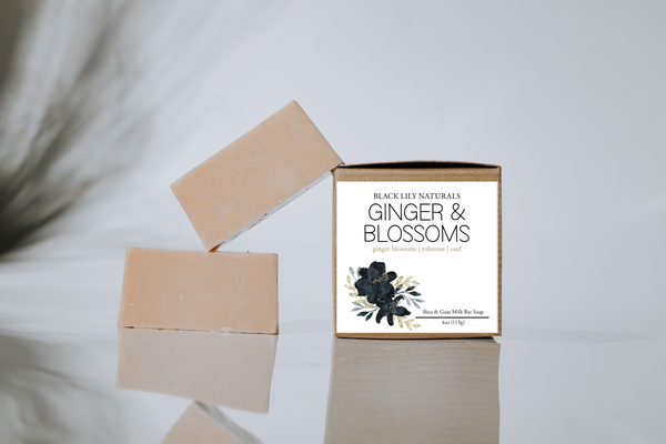 Ginger & Blossoms- Goat Milk & Shea Bar Soap